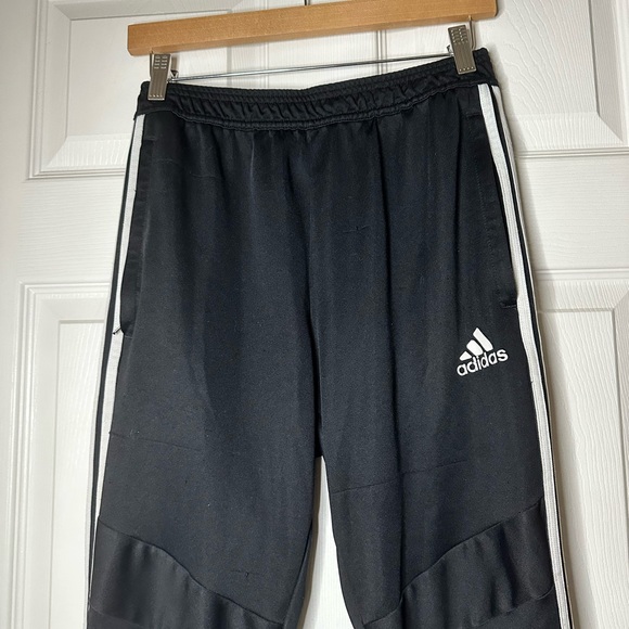 Dark Gray Adidas Trio Joggers - Picture 3 of 6